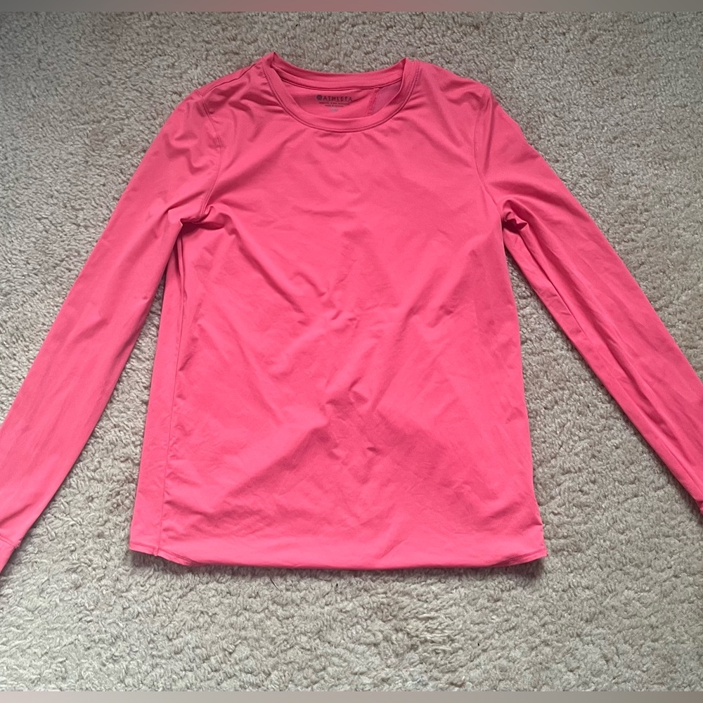 Athleta long sleeve athletic shirt